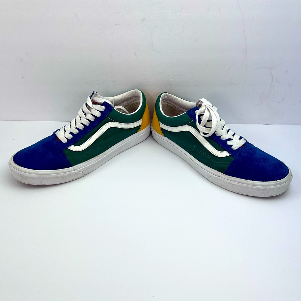 VANS OLD SKOOL LOW TOP YACHT CLUB COLOR BLOCK SHOES, MENS 10.5 WOMEN’S 12 - Picture 9 of 16